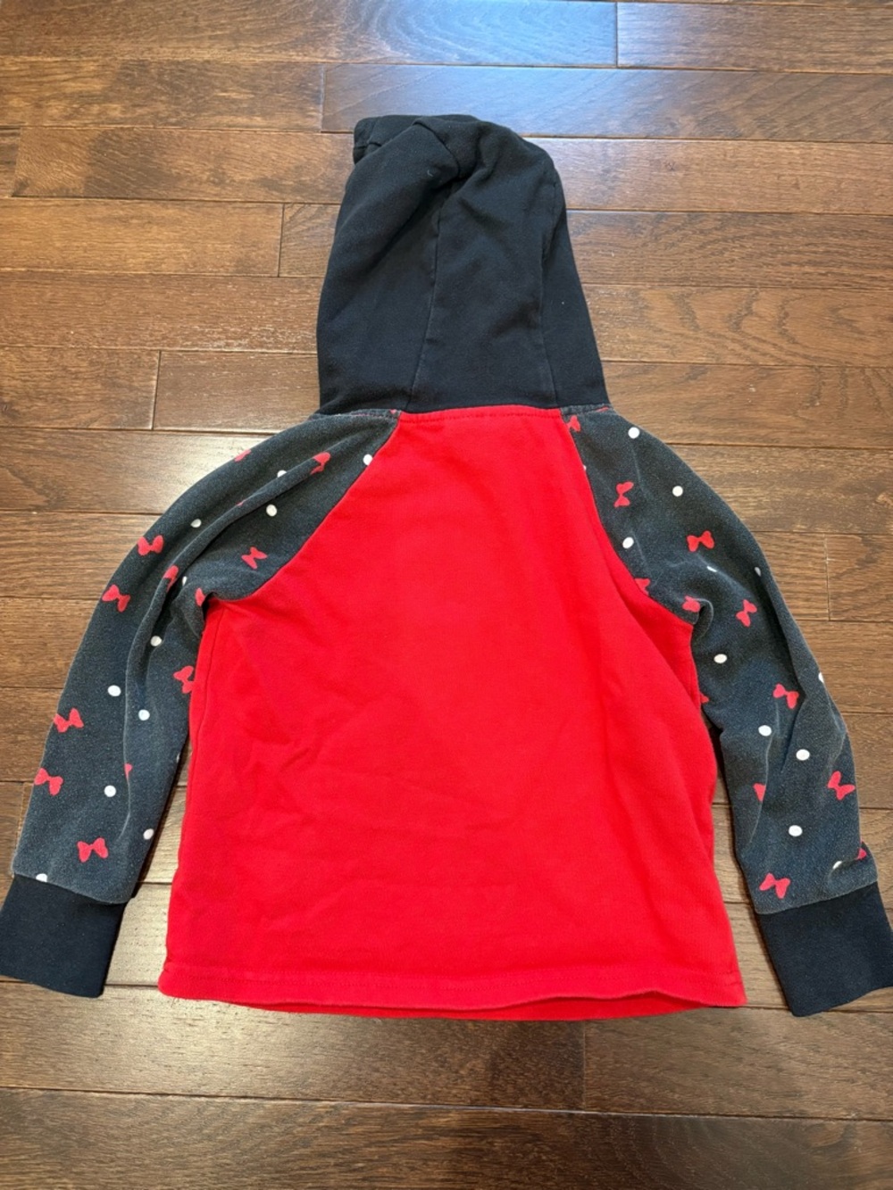 Disney World Minnie Mouse Flip Sequin Hoodie Pullover Girls Size XS - Picture 6 of 8